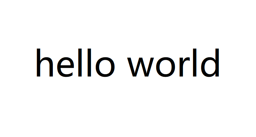 Hello World